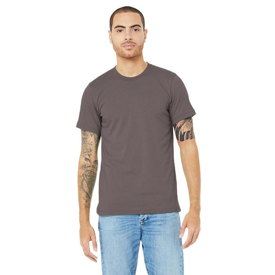 Bella + Canvas Maglietta Jersey Canvas Girocollo Maniche Corte  