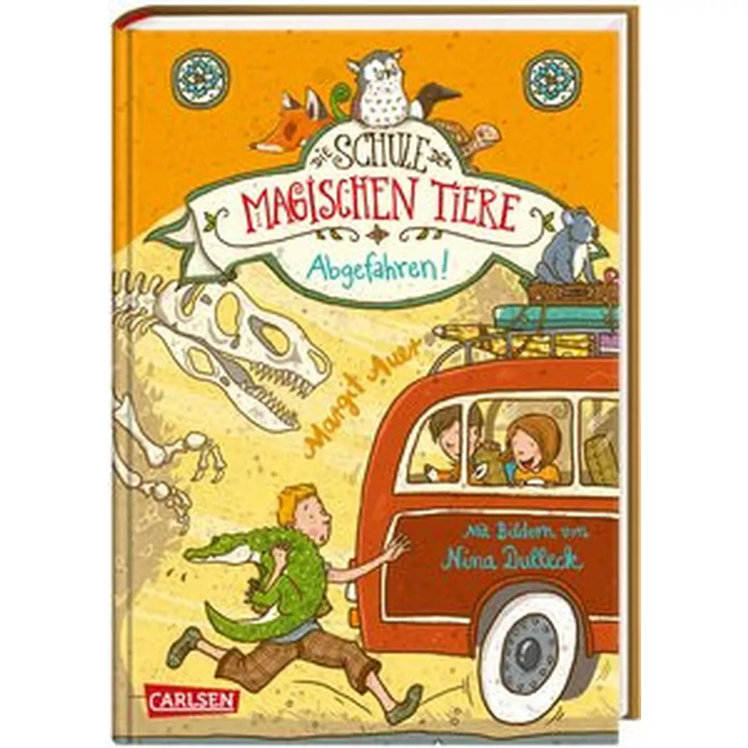 Carlsen - Die Schule der magischen Tiere 4: Abgefahren!, Auer, Margit; Dulleck, Nina (Illustrationen)