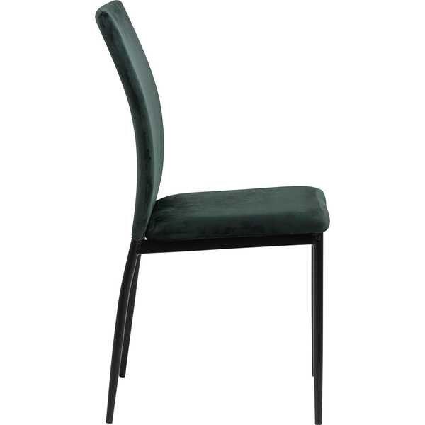 mutoni Chaise de salle à manger Slim vert foncé (1 pièce)  