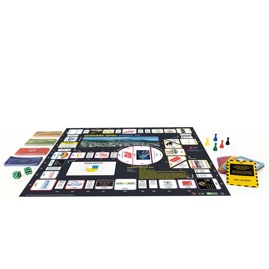 GEWERBE-SPIEL  Brettspiel HINWIL ZH (Deutsch) 