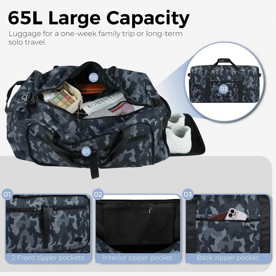 Only-bags.store Reisetasche Große Reisetasche Reisetasche. Sporttasche Saunatasche  