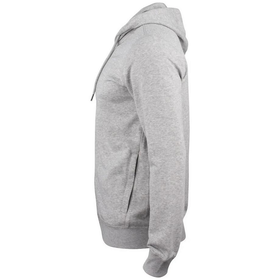 Clique Felpa Con Cappuccio E Zip Intera Cotone Organico  