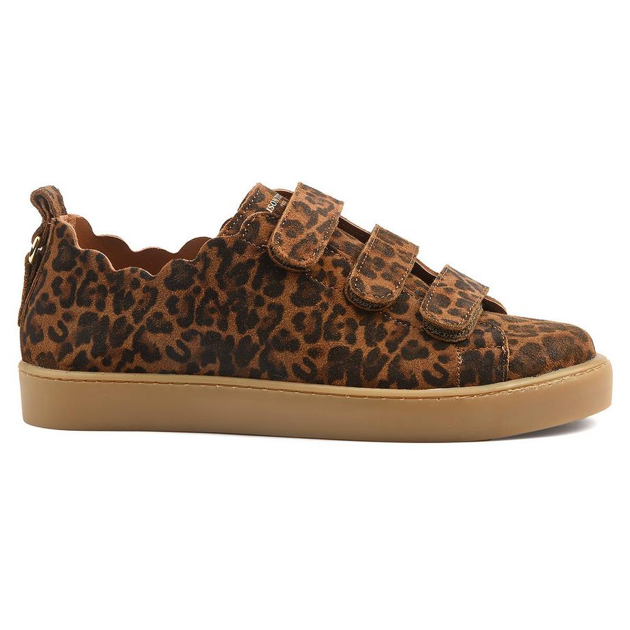 Maison Toufet Julianne Leopard Print Sneakers  