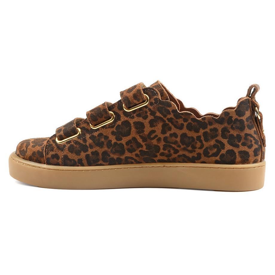 Maison Toufet Julianne Leopard Print Sneakers  