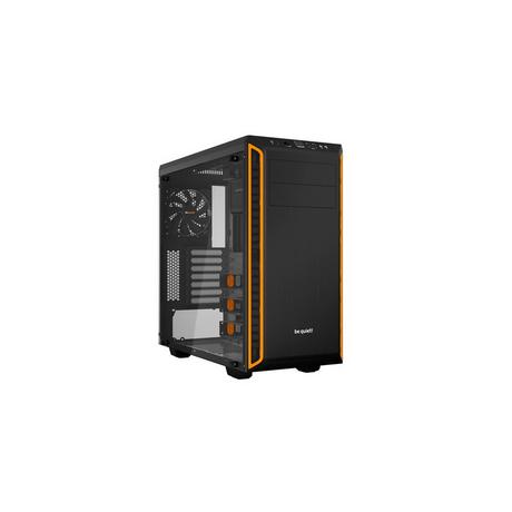 BE QUIET!  ! Pure Base 600 Window Midi Tower Schwarz, Orange 