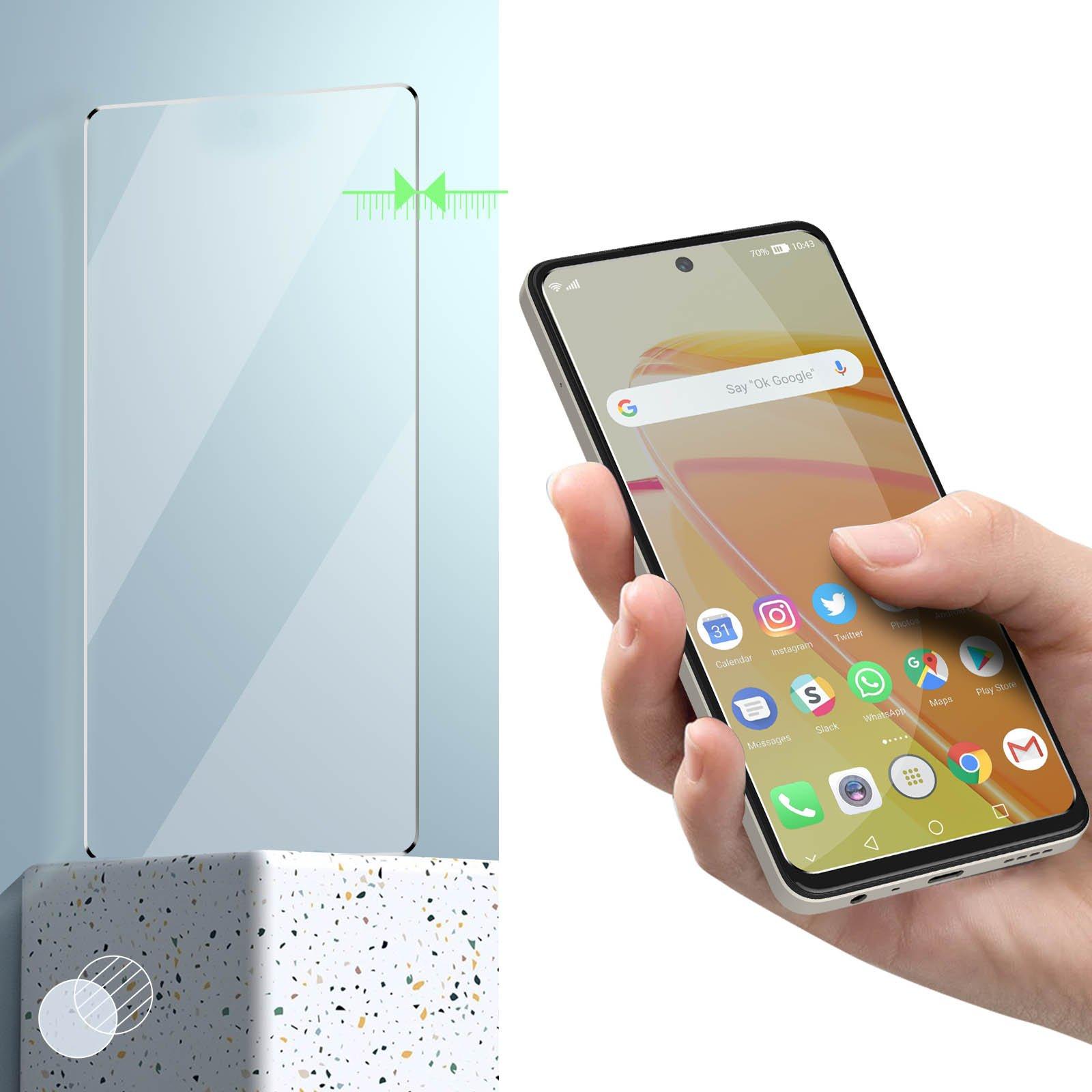 Avizar  Verre trempé Realme C55 Transparent 