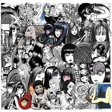 50x Aufkleber und Abziehbilder – VSCO Manga