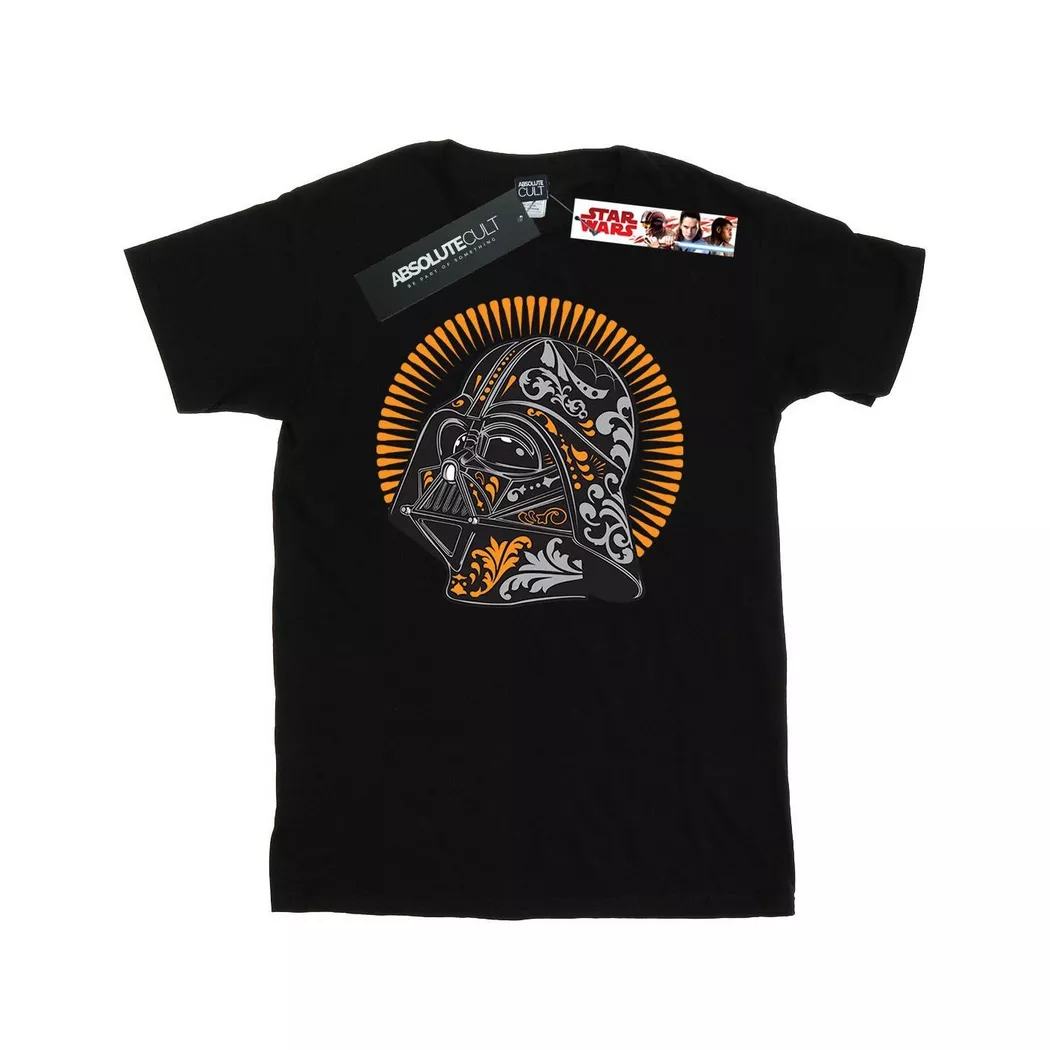 STAR WARS - Dia De Los Muertos TShirt, für Damen, Schwarz, Größe S
