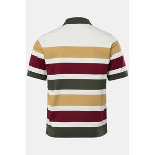JP1880 Ringel Halbarm Jersey Poloshirt  