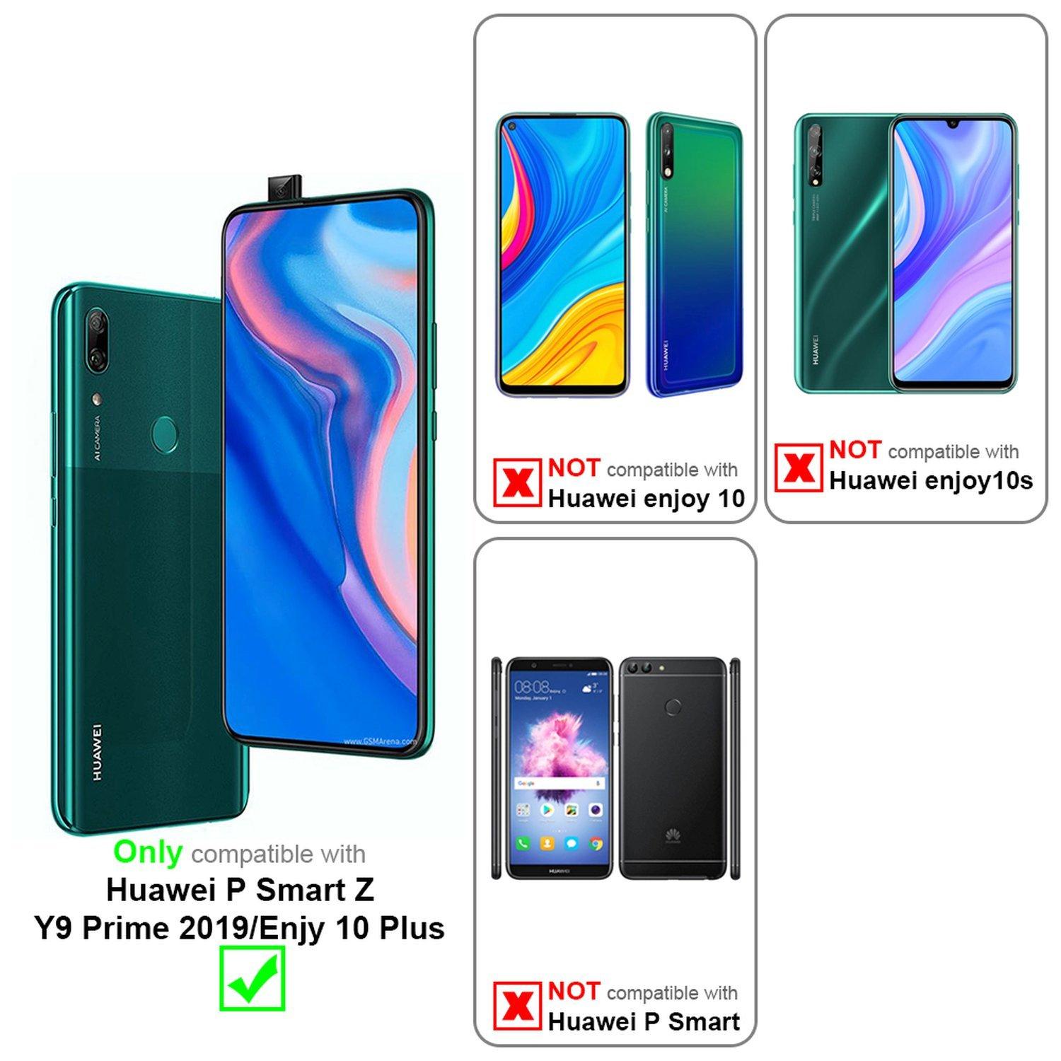 Cadorabo  Housse compatible avec Huawei P SMART Z / Y9 PRIME 2019 / Enjoy 10 PLUS - Coque de protection en silicone TPU flexible 