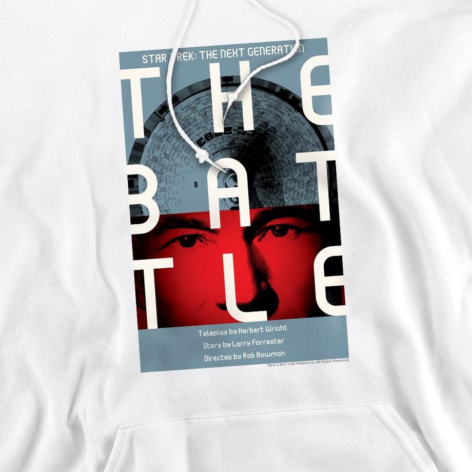 Star Trek The Next Generation Season 1 Episode 9 Felpa con cappuccio  