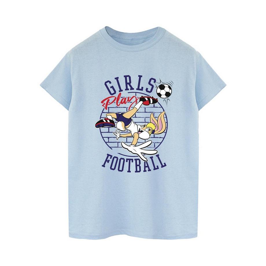 LOONEY TUNES Girls Play Football T-Shirt  