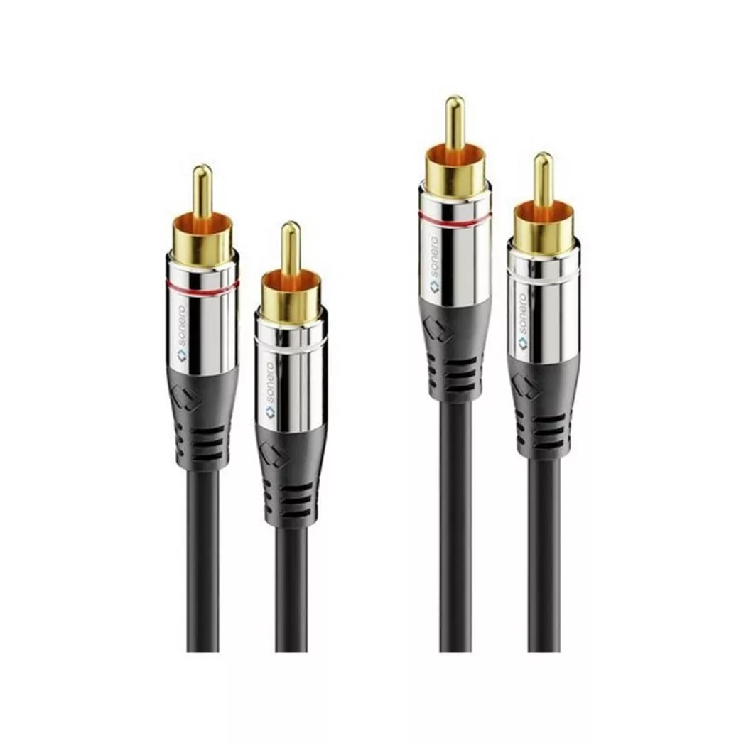 sonero Audio-Kabel Cinch - Cinch 0.5 m