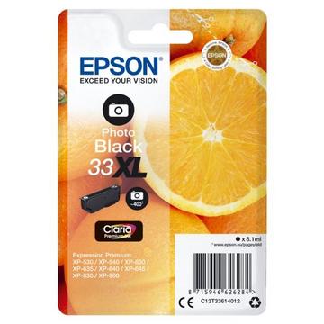 Oranges Singlepack Photo Black 33XL Claria Premium Ink