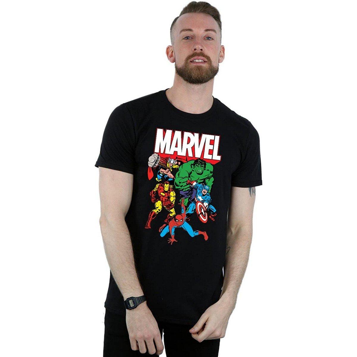 MARVEL  Tshirt HERO GROUP 