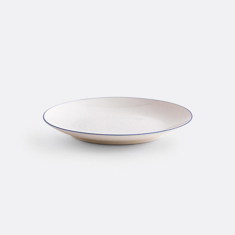 La Redoute Intérieurs Lot de 4 assiettes à dessert porcelaine  