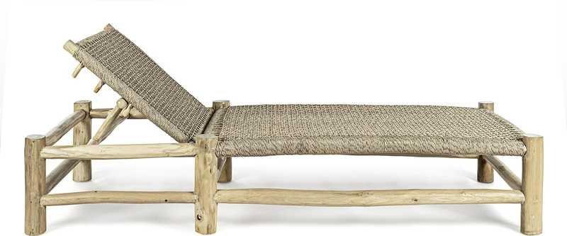 mutoni Chaise longue de jardin Lampok  