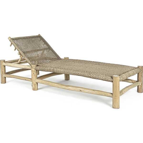 mutoni Chaise longue de jardin Lampok  