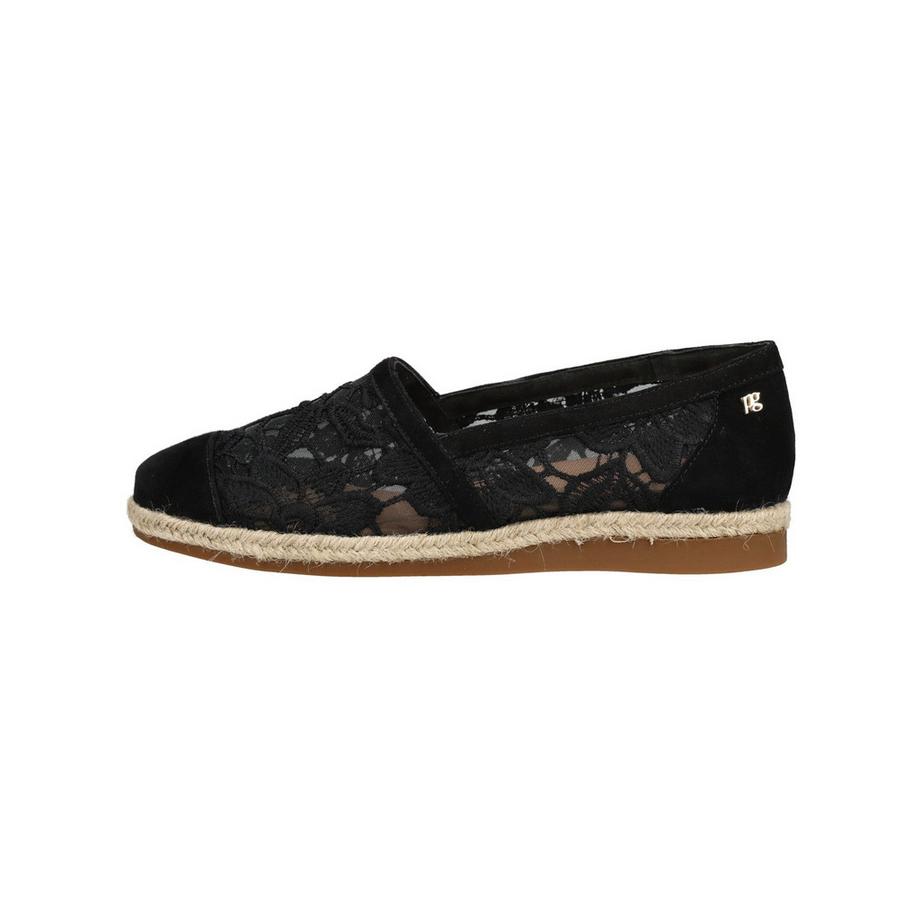 Paul Green Espadrille Plate en Dentelle  