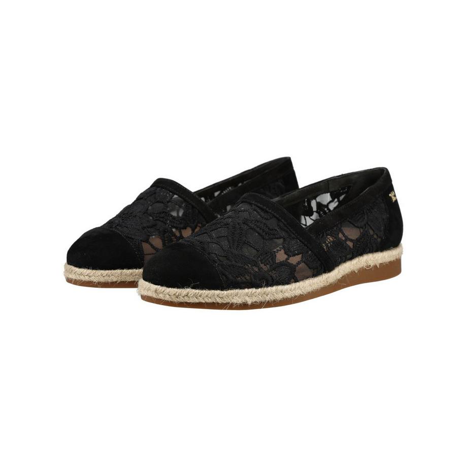 Paul Green Espadrille Plate en Dentelle  