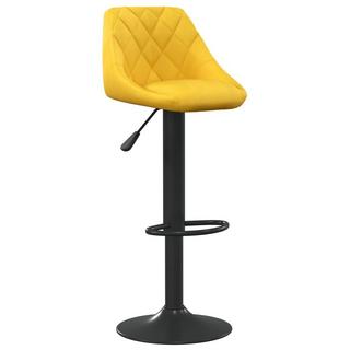 VidaXL Tabouret de bar velours  