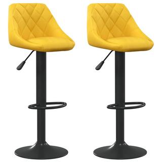 VidaXL Tabouret de bar velours  