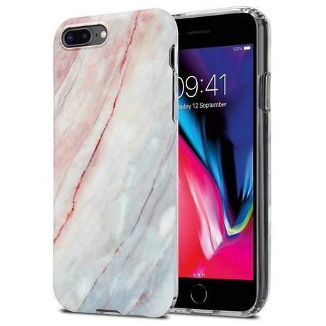 Cadorabo  Hülle für Apple iPhone 7 PLUS  7S PLUS  8 PLUS aus TPU Silikon mit Muster Mosaik 