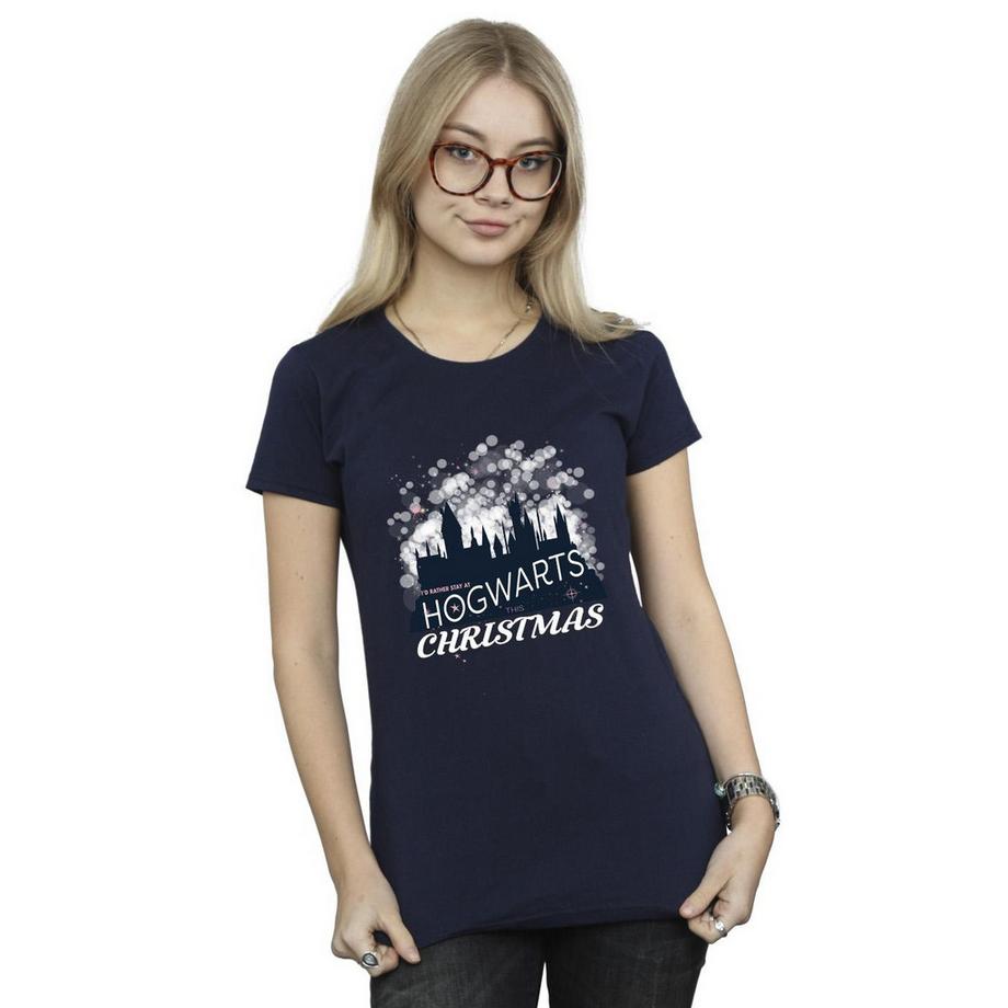 Harry Potter T-Shirt Natale Hogwarts  