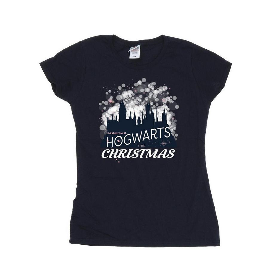 Harry Potter T-Shirt Natale Hogwarts  