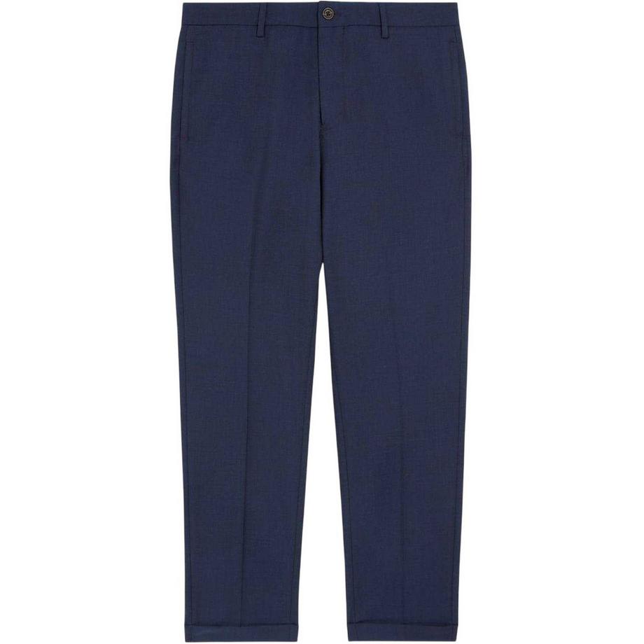 Chino Uni À Taille Mihaute