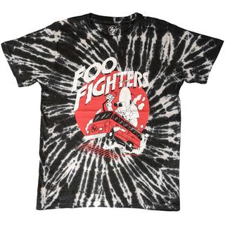Foo Fighters Speeding Bus Tie Dye T-Shirt  