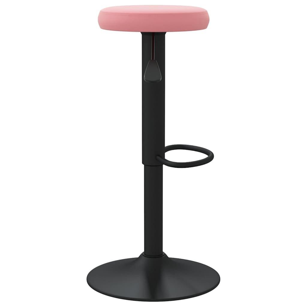 VidaXL Tabouret de bar velours  