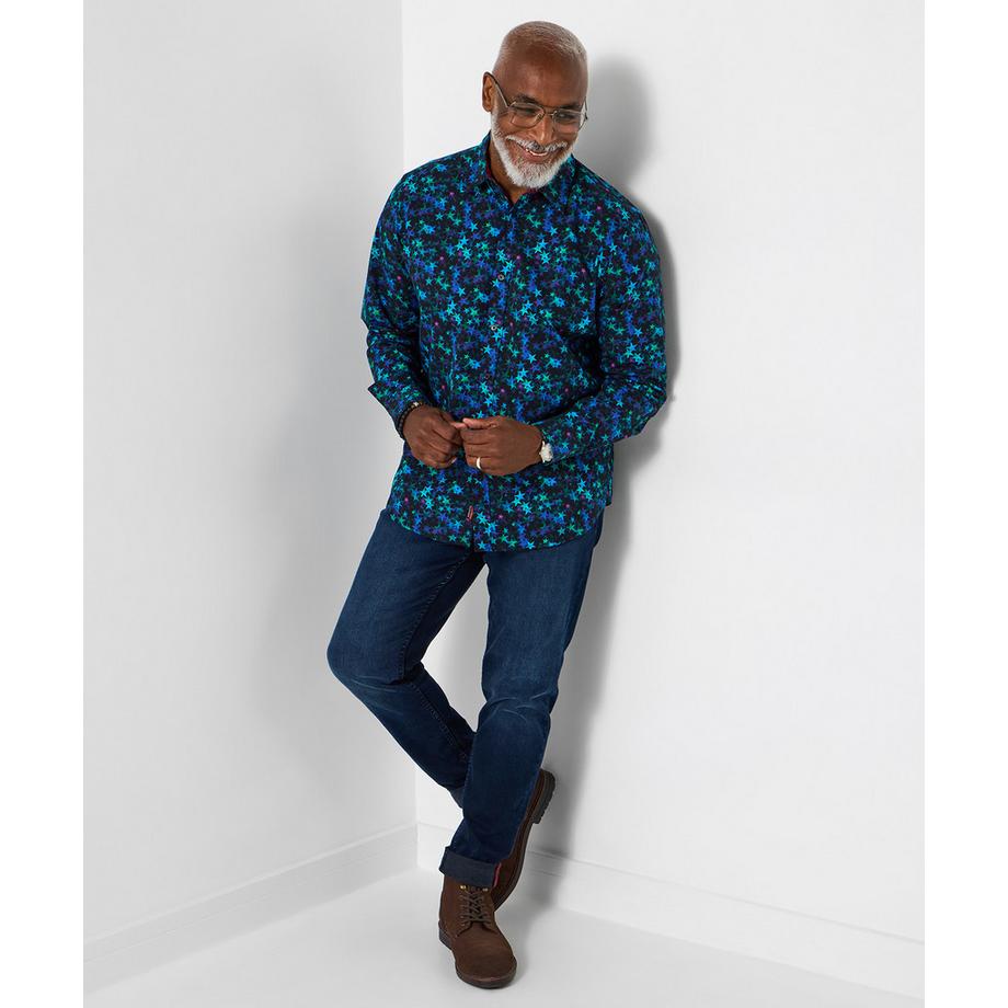 Joe Browns Camicia a maniche lunghe con colletto classico motivo a stelle  