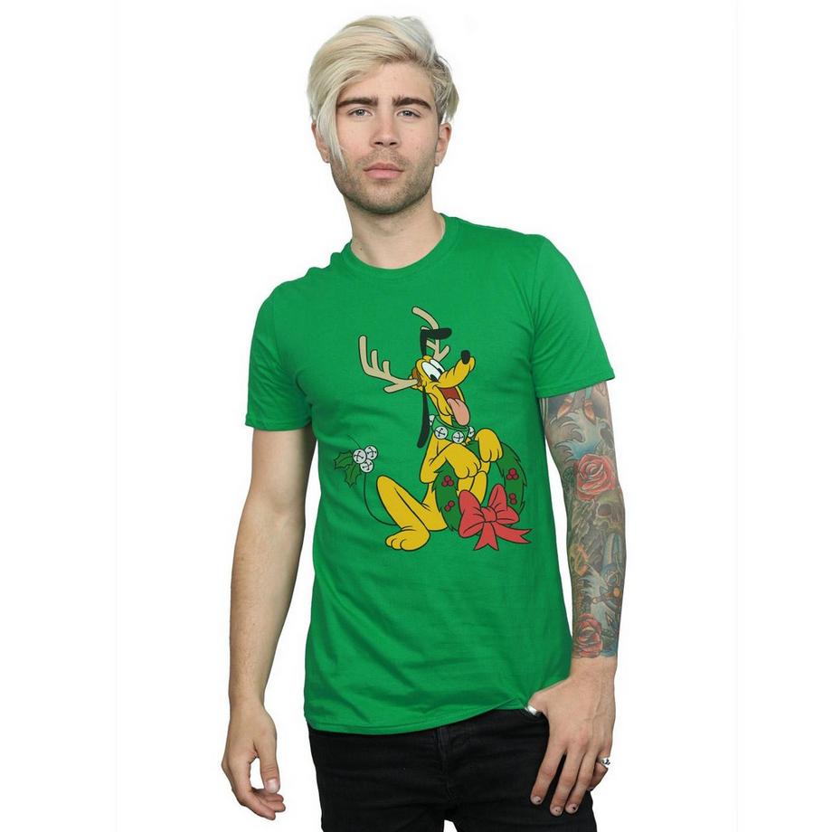 Disney Pluto Noël Bois de Renne T-Shirt  