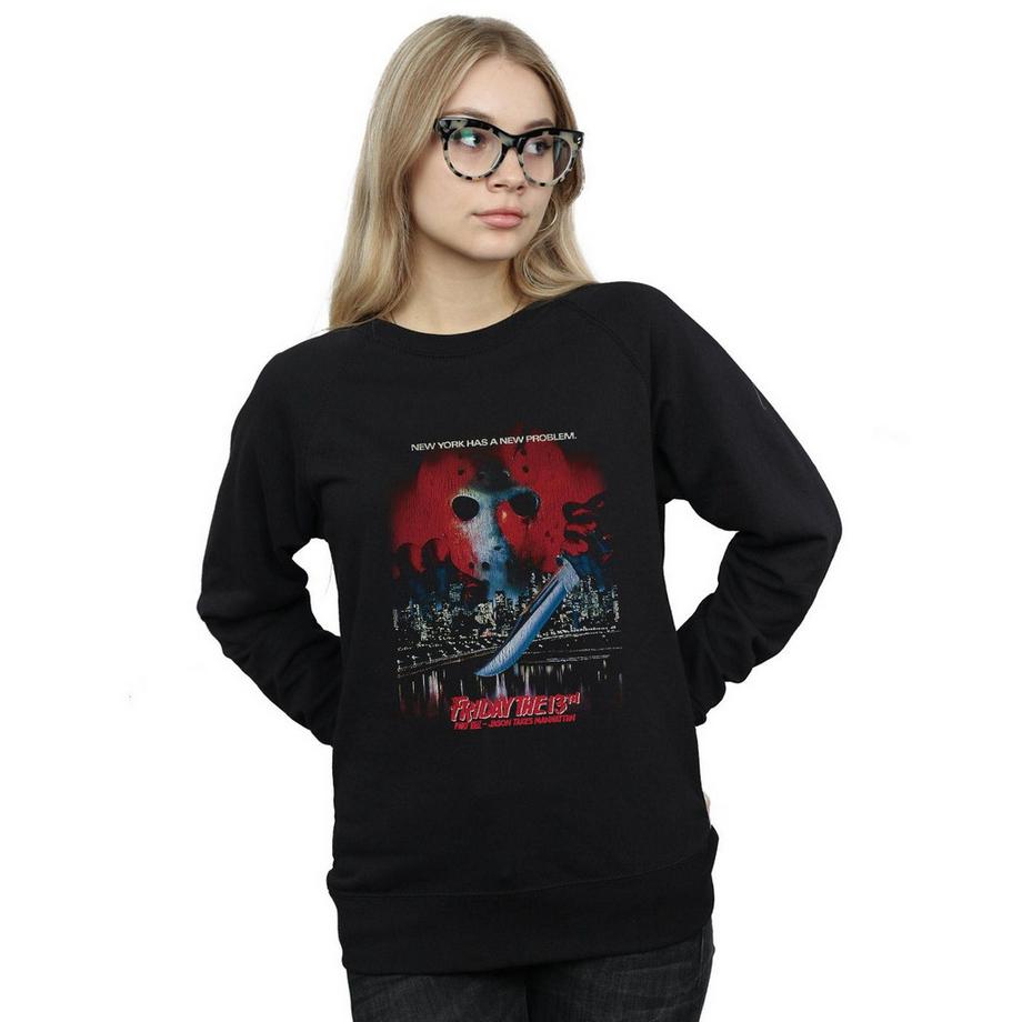 Friday The 13th Jason Takes Manhattan Sweatshirt  