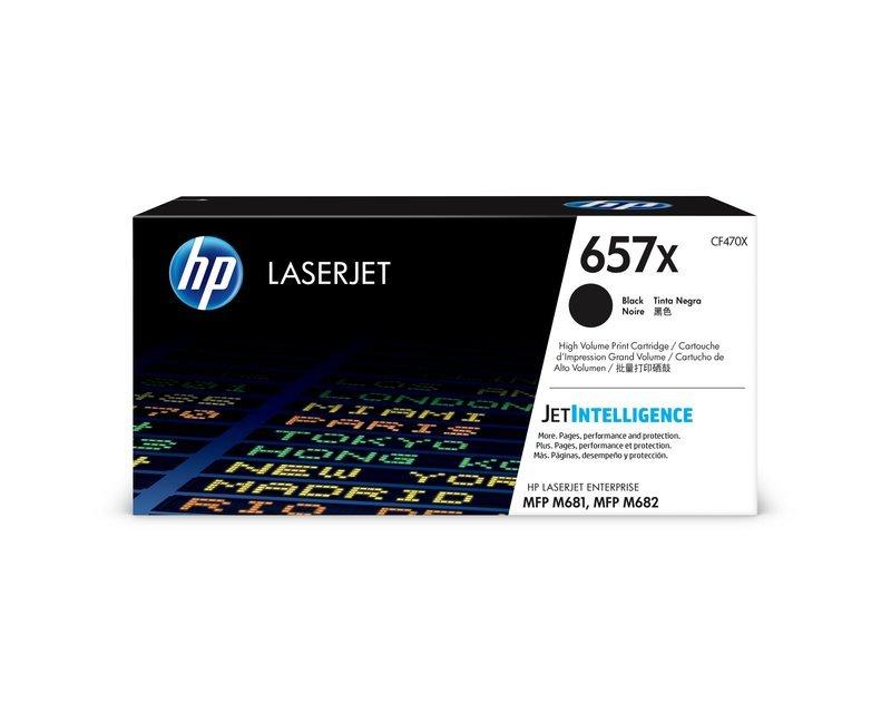 HEWLETT PACKARD  HP Toner-Modul 657X schwarz CF470X CLJ Enterprise M681 28'000 S. 