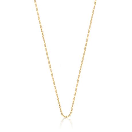 MUAU Schmuck  Collier Panzer Gelbgold 750, 1.2mm, 40cm 