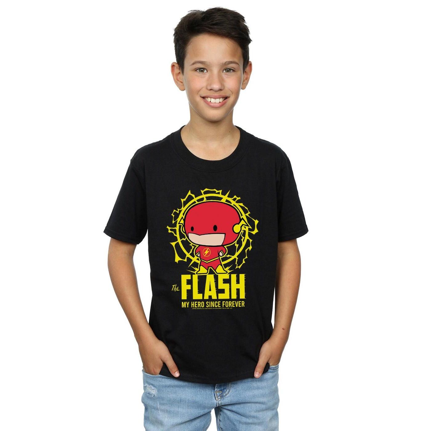 DC COMICS  Tshirt FLASH MY HERO SINCE FOREVER 