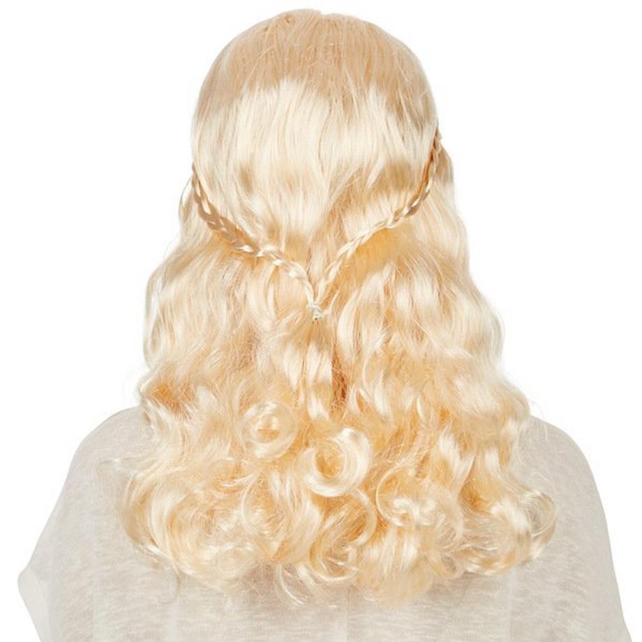 Tectake  Perruque  dame noble de cour Moyen-Âge 