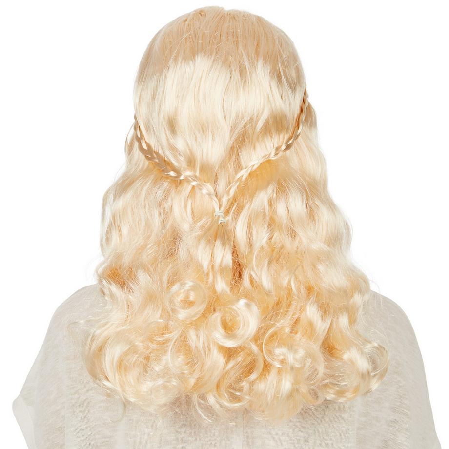 Tectake  Perruque  dame noble de cour Moyen-Âge 