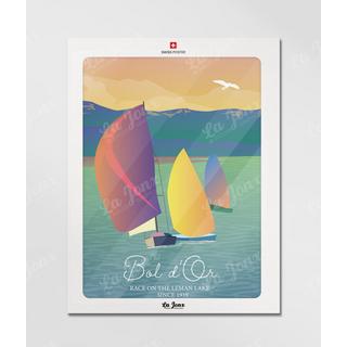 La-Jonx Bol d'Or 2023 - Course sur le Léman - Poster  