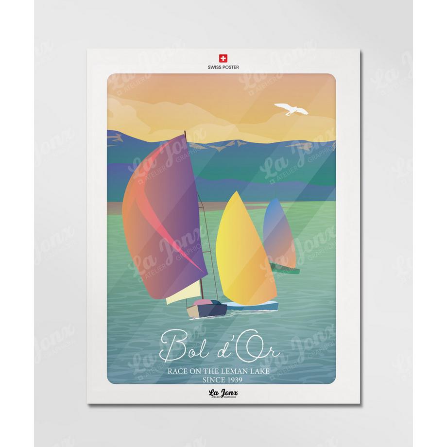 La-Jonx Bol d'Or 2023 - Course sur le Léman - Poster  