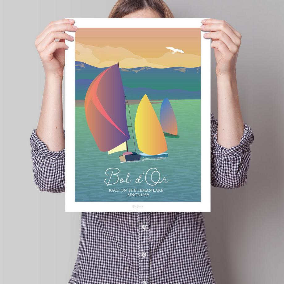 La-Jonx Bol d'Or 2023 - Course sur le Léman - Poster  