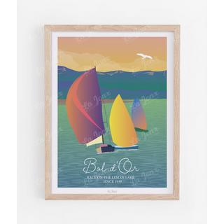 La-Jonx Bol d'Or 2023 - Course sur le Léman - Poster  