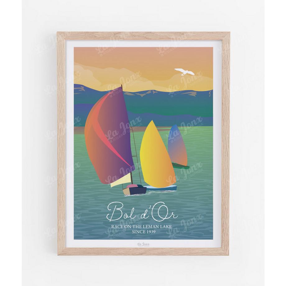 Bol d'Or 2023 - Course sur le Léman - Poster