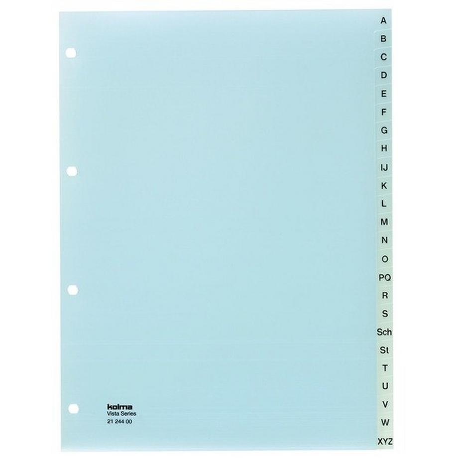 Kolma  KOLMA Register transparent A4 21.244.00 A-Z 