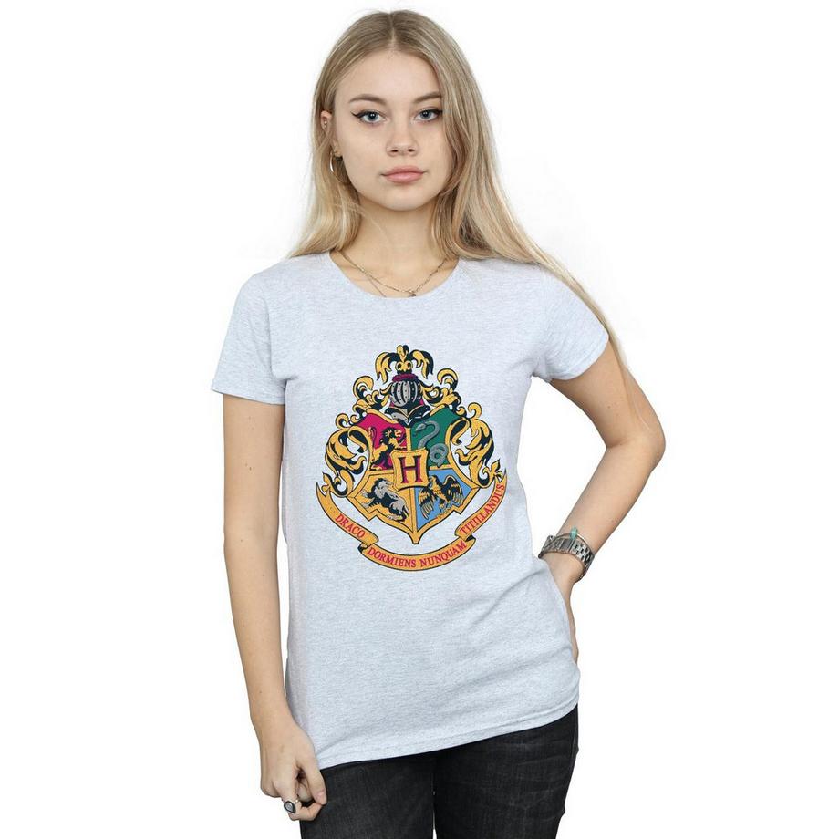 Harry Potter Hogwarts T-Shirt Stampata  