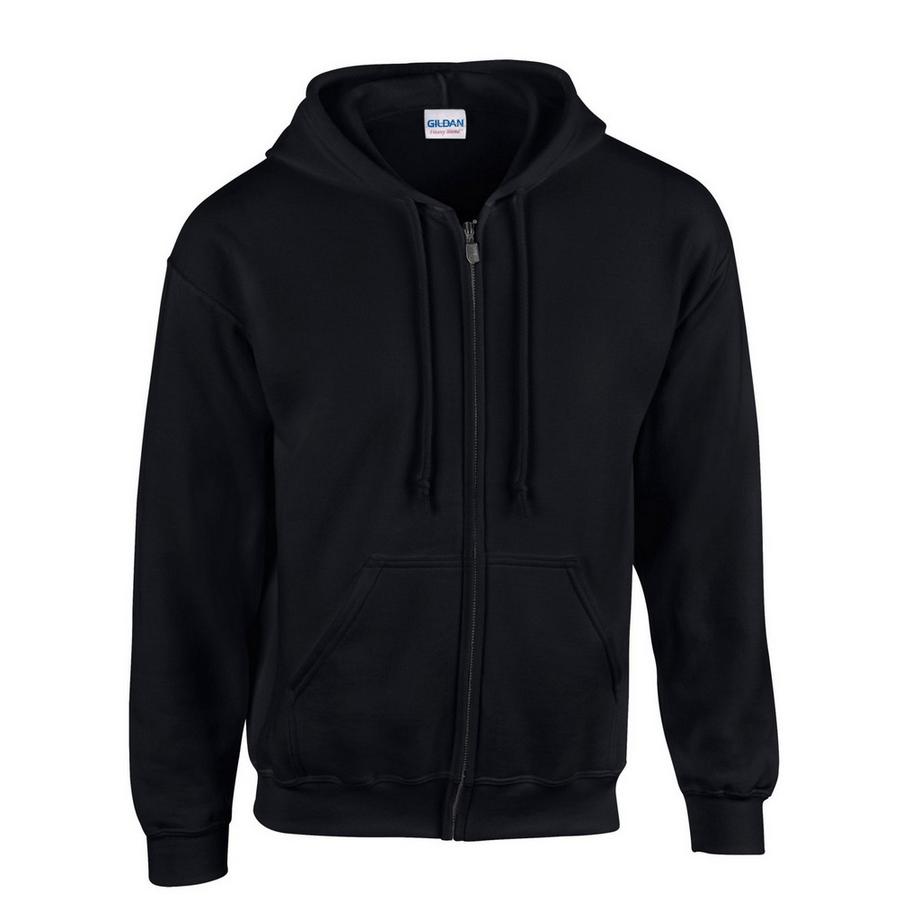 Felpa Con Cappuccio E Zip Intera
