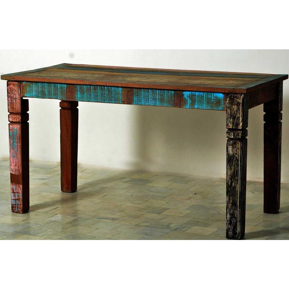 mutoni Table de salle à manger River colorée 140x70  