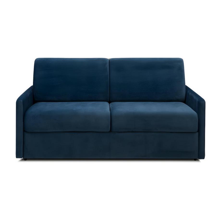 Vente-unique Schlafsofa 3Sitzer Samt Liegefläche 1 Matratzen CALIFE  